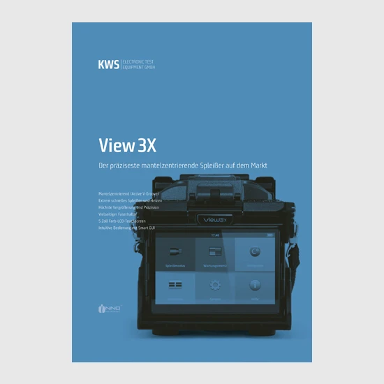 KWS Electronic 4-Seiter: Produktblatt View 3X
