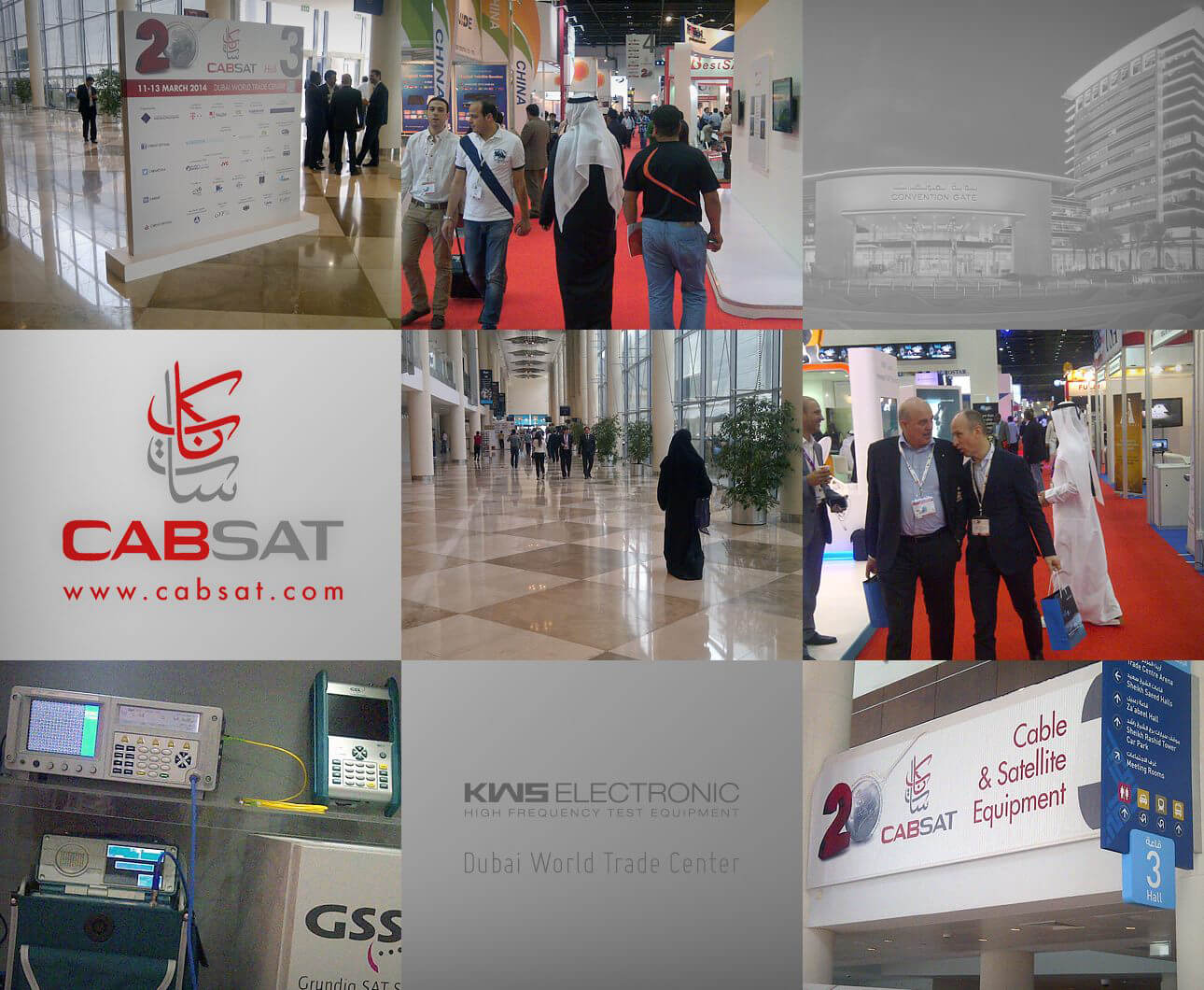 KWS-Electronic: Impressionen CABSAT 2014