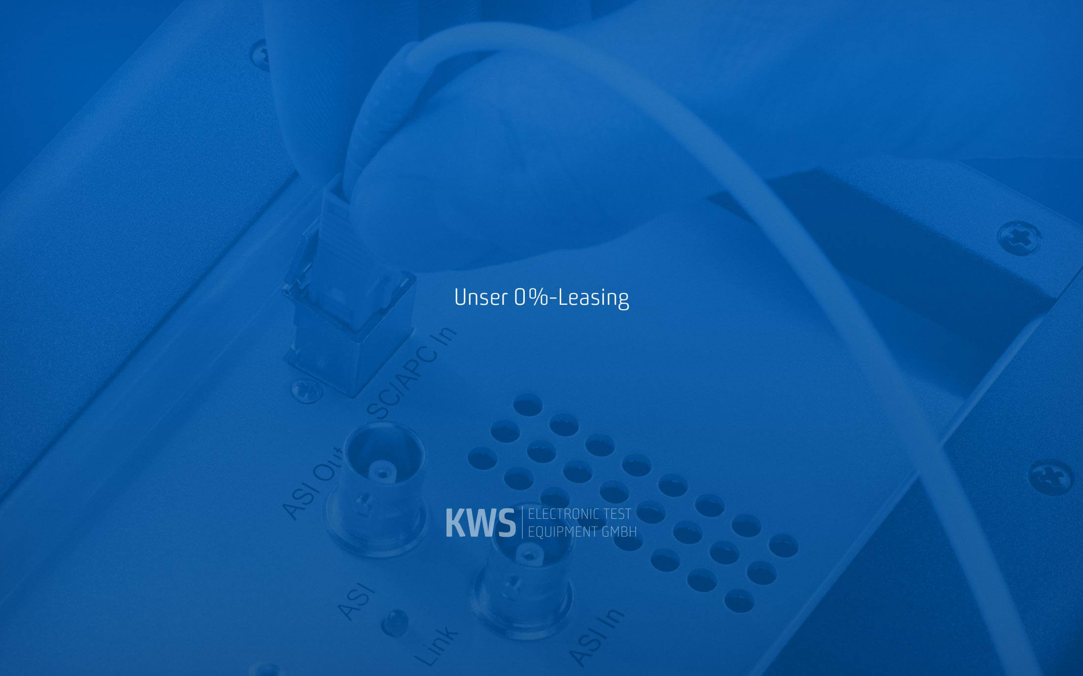 KWS Electronic News 2020: Unser 0%-Leasing