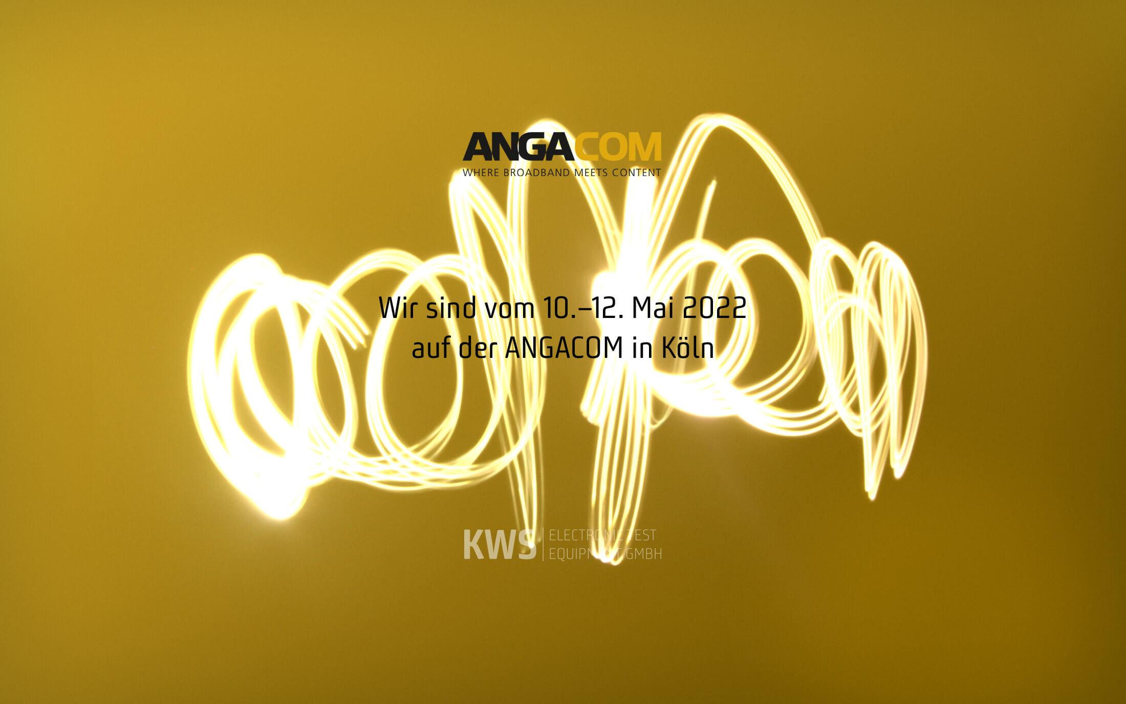 KWS Electronic News 2022: Wir sind auf der ANGACOM 2022