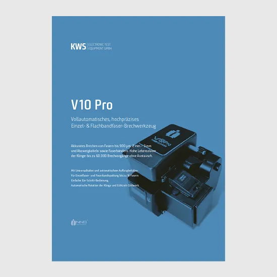 KWS Electronic 2-Seiter: Produktblatt V10 Pro Cleaver