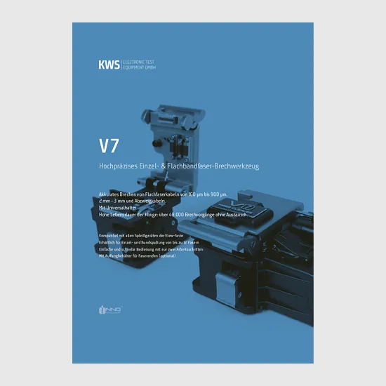 KWS Electronic 2-Seiter: Produktblatt TV7/V7+