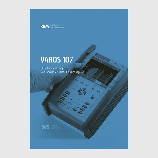 KWS Electronic 2-Seiter: Produktblatt VAROS 107