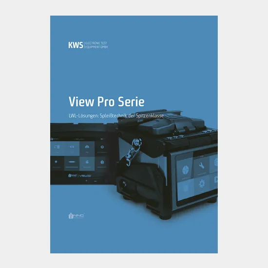 KWS Electronic 6-Seiter: Broschüre View Pro Serie