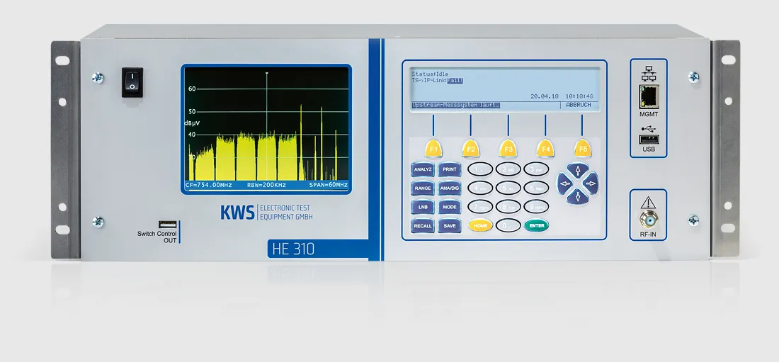 KWS-Electronic HE 310: Frontansicht
