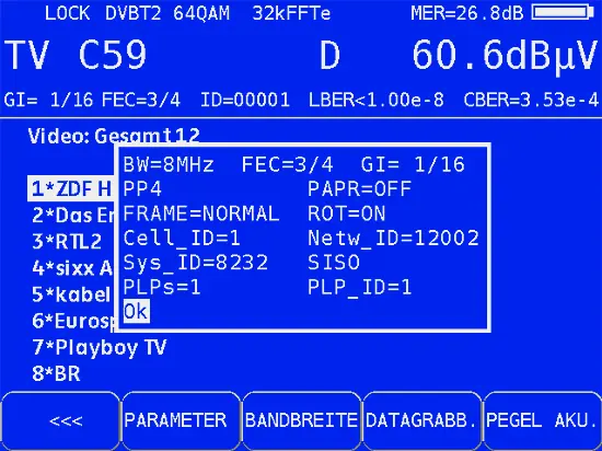 VAROS 107: Grundausstattung DVB-T2