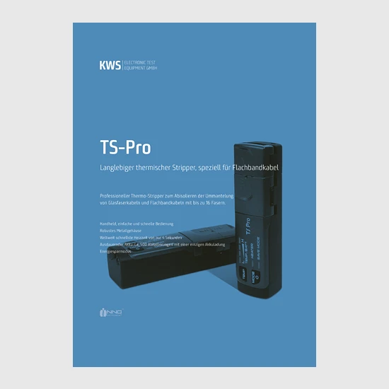 KWS Electronic 2-Seiter: Produktblatt TS-Pro