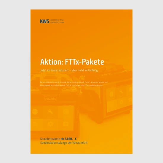 KWS Electronic News: Aktions-Flyer FTTx-Pakete