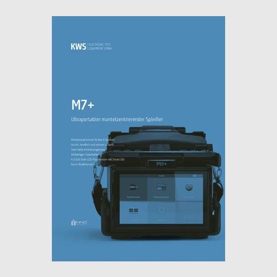 KWS Electronic 4-Seiter: Produktblatt M7+