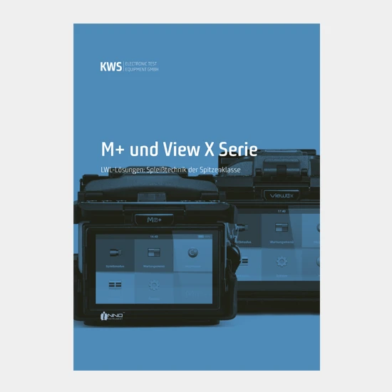 KWS Electronic 6-Seiter: Produktblatt M+ und View X Serie